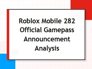 Roblox Gamepass Announcement & Strategy Analysis